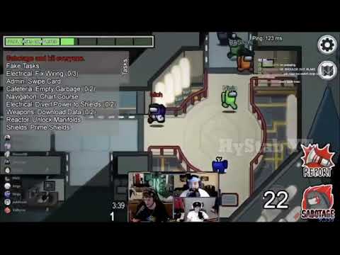 Si te ries pierde versión dios en among us/////TheKukas 17 jueves,10 de septiembre