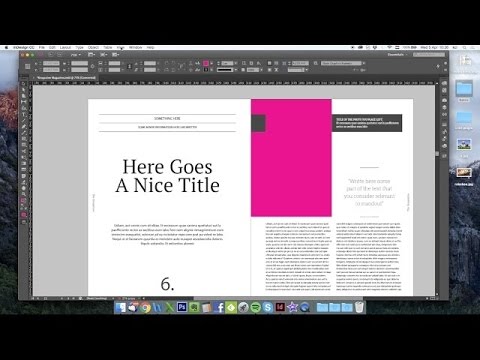 Setting up your InDesign document
