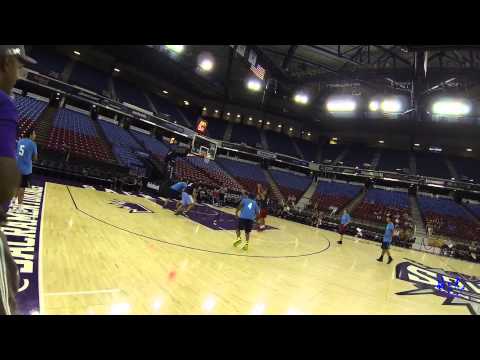 Team Light Blue vs. Team Dark Blue