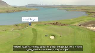 Hvert má ég fara með golfkerruna?