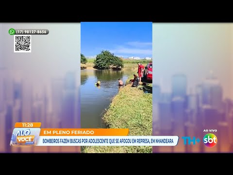Adolescente se afoga em represa em Nhandeara