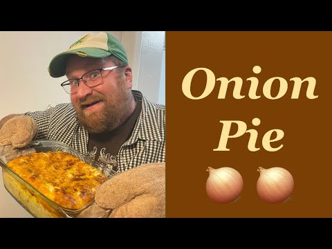 How to make Onion Pie? Easy vintage recipe