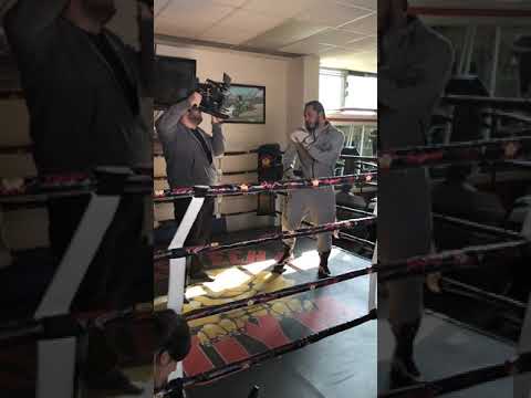 Big Stygs - in the ring Man of the Manor Bts