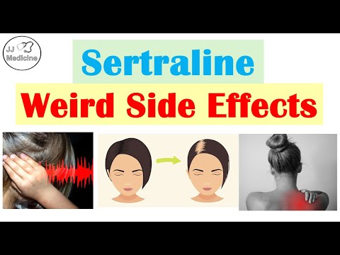 Sertraline (Zoloft) Weird Side Effects (Hair, Skin, Vision, etc.)