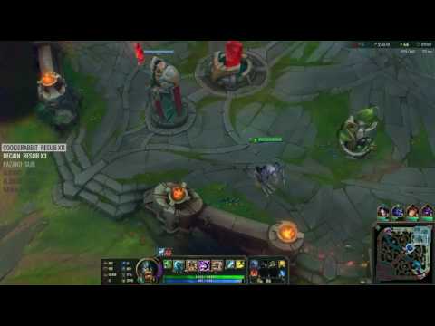 League Of Legends S7 — Quas Play Olaf Jungle vs Rek'Sai  Ranked Gameplay