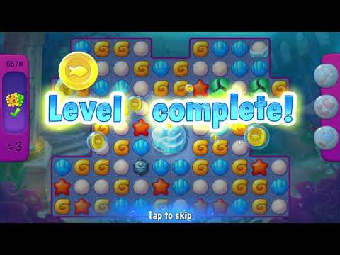 Fishdom 6570 Super Hard Level - 12 moves - NO BooSTERS