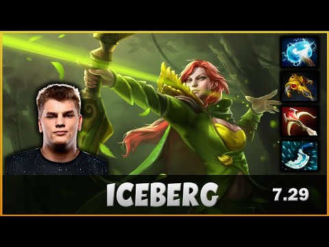 Iceberg | Windranger | Dota 2 Gameplay - Patch 7.29