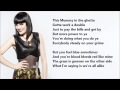 Jessie J - Rainbow /\ Lyrics On A Screen