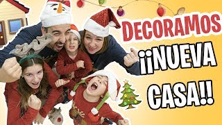 Decorar casa para Navidad con niños