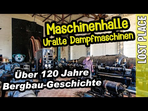 Lost Place Zeche | Maschinenhalle mit Dampfmaschinen | historischer Bergbau im Ruhrgebiet