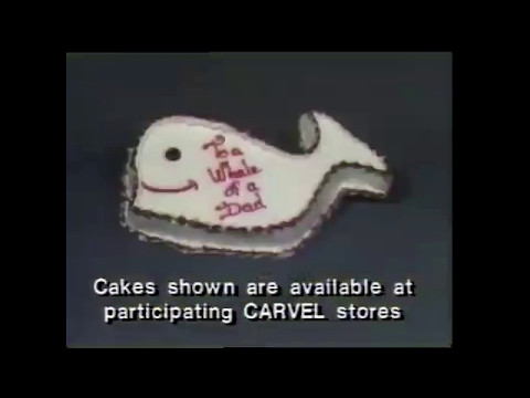 Carvel Ice Cream Commercials from the 80s