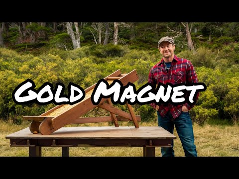 I Built a DIY Sluice Box to Find Gold!