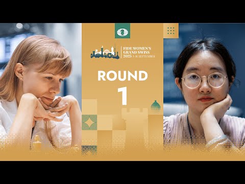 Olga Girya VS Tan Zhongyi 🇨🇳 | FIDE Women’s Grand Swiss 2025 | Round 1 | Board 2