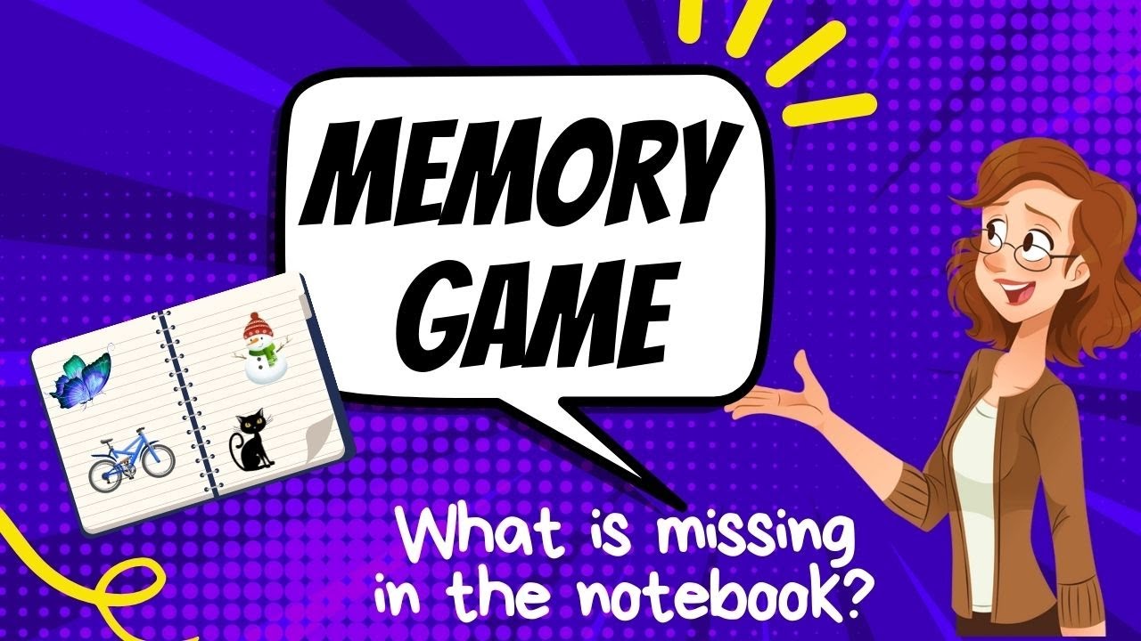 Memory Game - Visual Memory Test What is missing in the notebook?