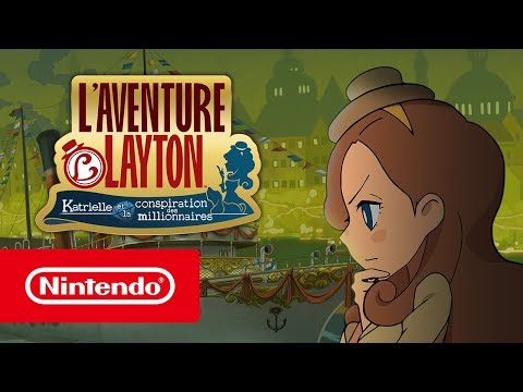 L'aventure Layton : Katrielle et la Conspiration des Millionnaires - Bande-annonce de lancement