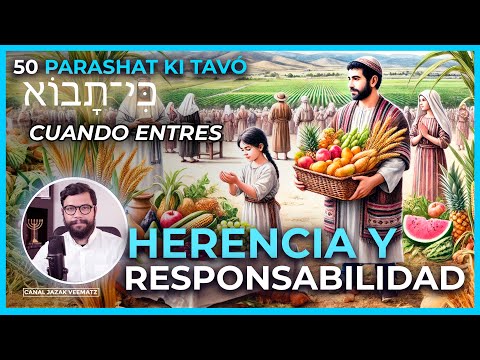 La llave de la PROSPERIDAD  | #50 PARASHA KI TAVÓ  (CUANDO ENTRES) #tiemporeal #torah #biblia