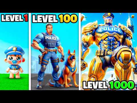 Level 1 to 1,000 POLICE  OFFICER in GTA 5