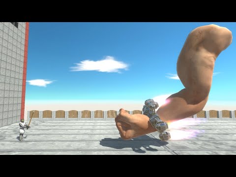 ZAHANDO Rocket Punch vs ALL UNITS Animal Revolt Battle Simulator