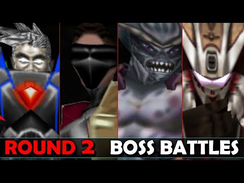 Round 2 vs All Bosses - Turok Rage Wars All Characters Unlocked - All Weapon Secondary Abilities