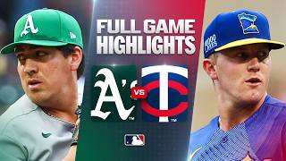 ATHLETICS vs. TWINS: Official Full Game Highlights (July 24) | 2026 MLB Season