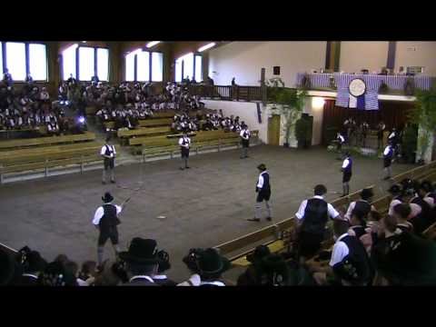 1. Platz Schliersee, Preisschnalzen 2014 in Traunstein