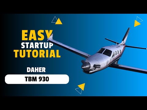 Daher TBM 930 Cold & Dark Startup Made Easy | MSFS 2024 Checklist Tutorial