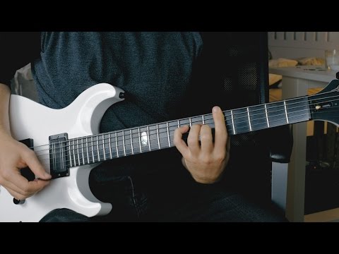 Grizzly - Ghost Heart [Guitar Playthrough] Caparison Angelus / Bare Knuckle Pickups Blawk Hawks