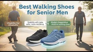 TOP 5 Best Walking Shoes For Senior Men 2026 | Budget Walking Shoes Senior Men with Cushion Support
