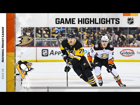 Ducks @ Penguins 1/16 | NHL Highlights 2023