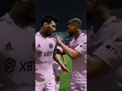 Messi⚽ #shorts #FC24 #football #skill #soccer #games #gaming #Messi #Argentina #9