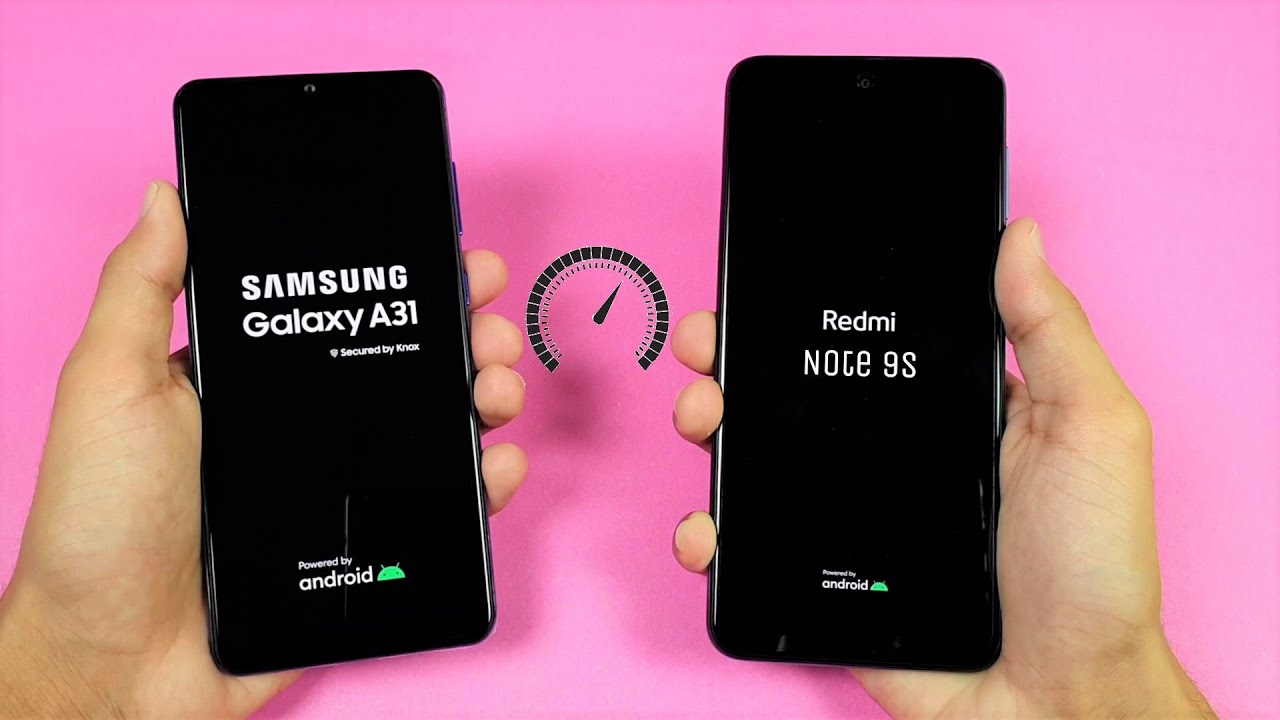 Samsung Galaxy A31 (6GB) vs Xiaomi Redmi Note 9s (6GB) - Speed Test!