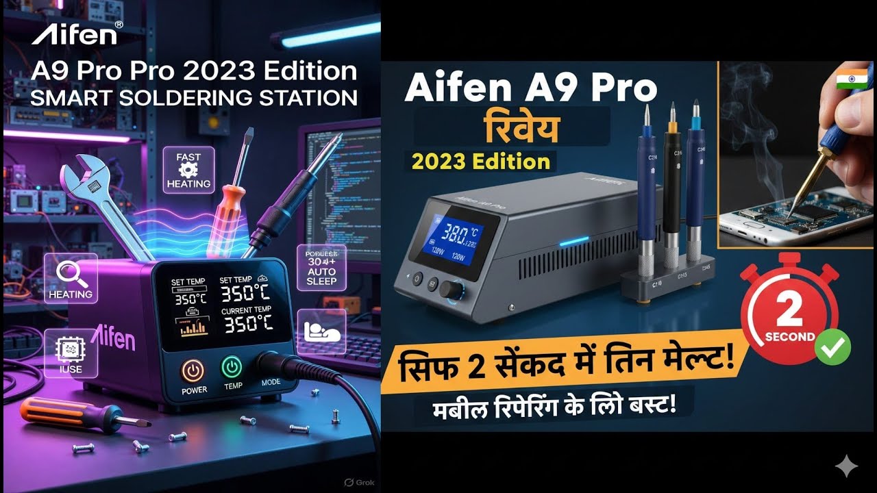 Aifen A9 Pro  स्मार्ट सोल्डरिंग की क्रांति मोबाइल रिपेयर टूल