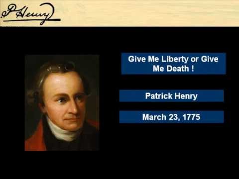 Patrick Henry pt02 - Give Me Liberty or Give Me Death - Full Speech