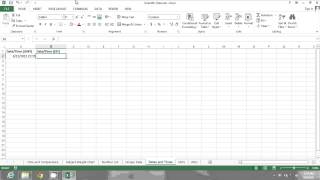 How to Convert GMT Time in Microsoft Excel : MIcrosoft Excel Tips