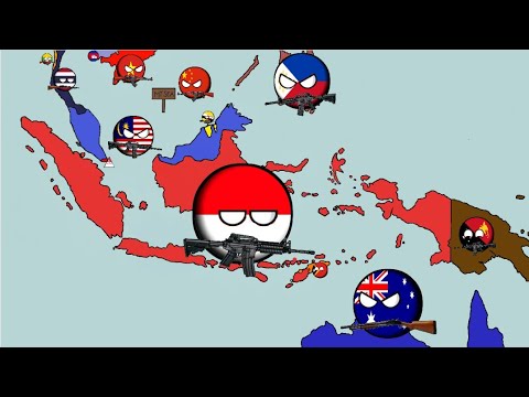 The History Of Indonesia ( East Indies ) [ 1700 - 2021 ] | COUNTRYBALLS