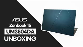 [언박싱]ASUS 젠북 15 UM3504DA 노트북｜AMD 7000 ... - YouTube