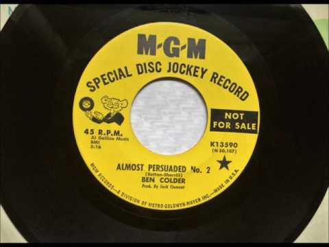 Almost Persuaded No  2 , Ben Colder , 1966