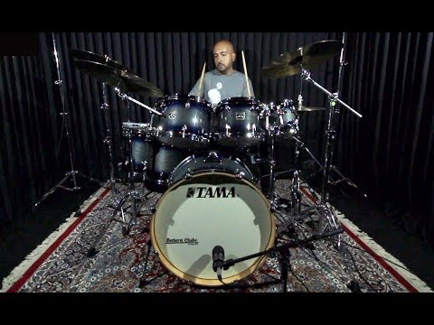 Bateria Tama Superstar Classic Maple Dark Indigo Quick Check Drum Set