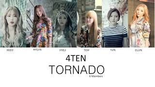 포텐 (4TEN) - 토네이도 (Tornado) 6 Members.
