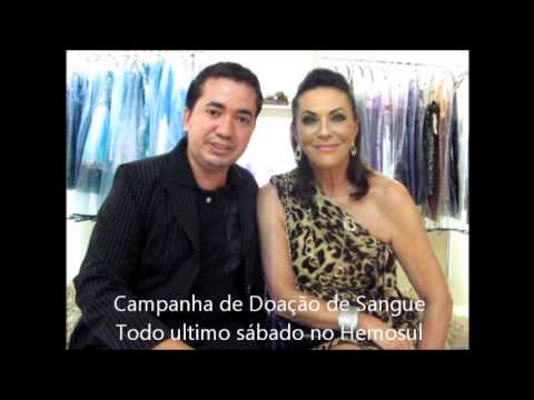 Beth Szafir,mãe do Luciano Szafir apoia o João Franco na Campanha de Doação de Sangue