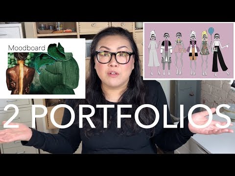 Critiquing 2 Portfolios: 1 Student, 1 Pro