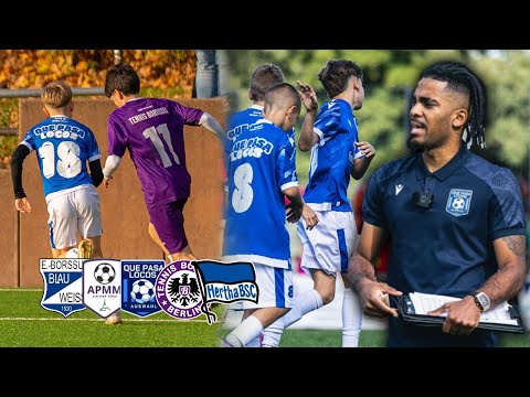 U13 QPL Auswahl in der Champions Runde mit HERTHA BSC, TEBE, BORSUM und Co. 🏆💙- U13 Fußball Turnier