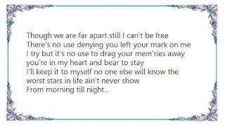 Kitty Wells - You Left Your Mark on Me Lyrics