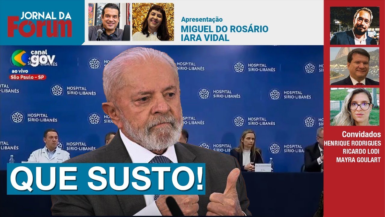 Lula é operado às pressas de hemorragia intracraniana mas se recupera 100% | 10.12.24