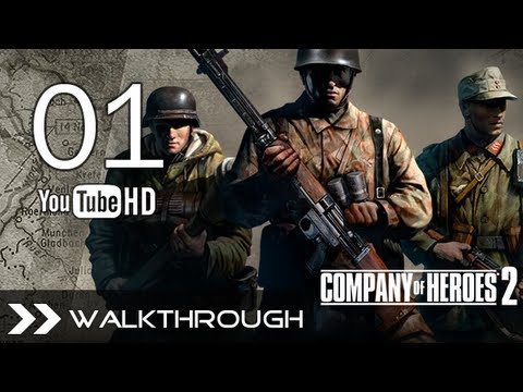 Company of Heroes 2 Walkthrough Gameplay - Part 1 Campaign (Mission 1 - Stalingrad Station) HD 1080p