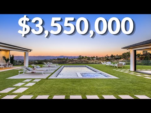 Inside The BEST Mansion You Can Buy For $3,550,000 In LA | Los Angeles Luxury Home Tour