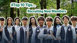 Riizealize Top 10 Tips for Recruiting New Leos  #LoudandProudLeo #LeoTop10