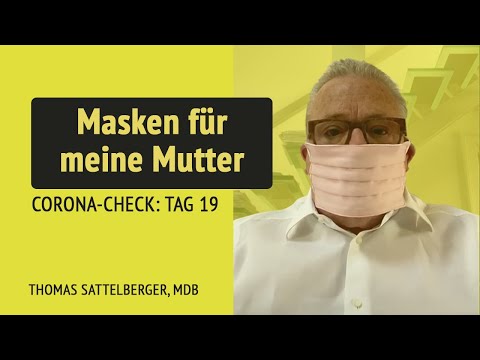 Greife zu Selbsthilfe bei Masken: Corona-Check Tag 19