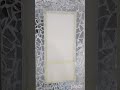Diy With Broken Mirror Shorts Youtubeshorts Mirrorart Art Wallmirror Mirrormosaic Mosaic