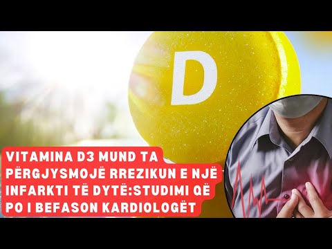 Vitamina D3 mund ta përgjysmojë rrezikun e një infarkti të dytë: Studimi që po i befason kardiologët